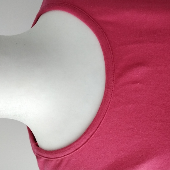 Pink sequin ROMA tshirt, size XL - Picture 3 of 7